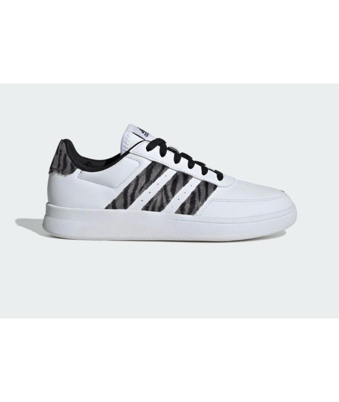 ADIDAS Белые кожаные кроссовки, фото 9