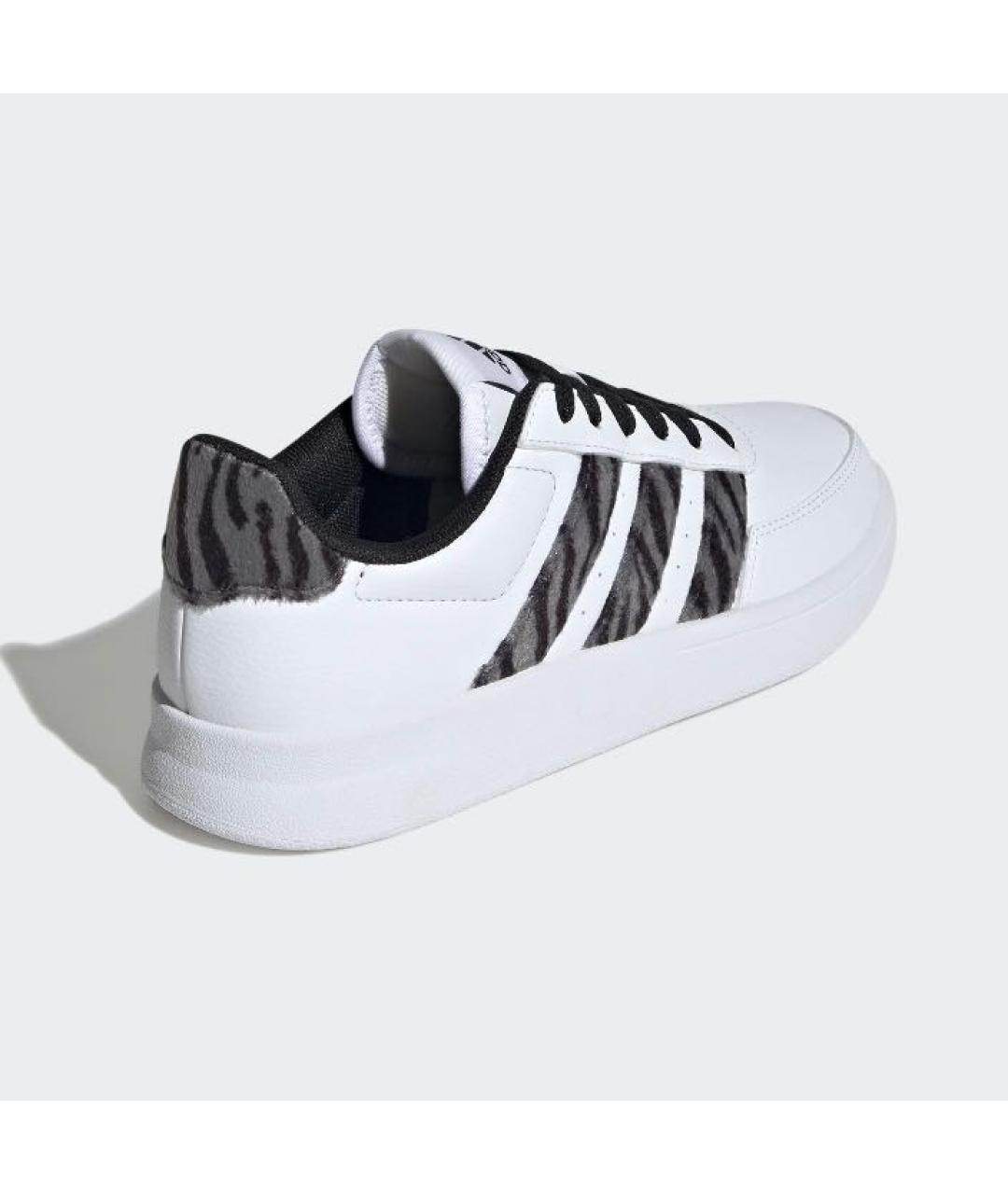 ADIDAS Белые кожаные кроссовки, фото 5