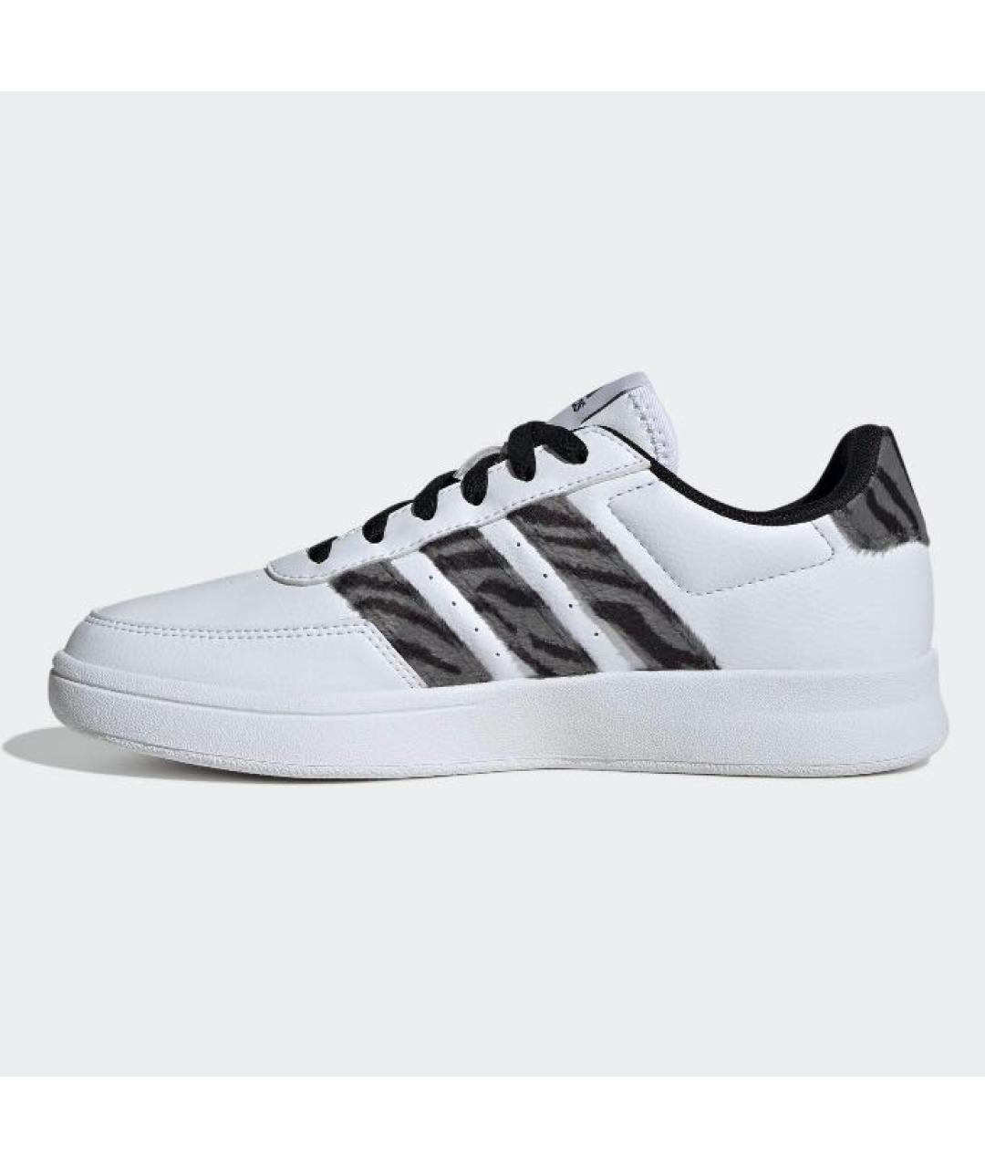 ADIDAS Белые кожаные кроссовки, фото 6