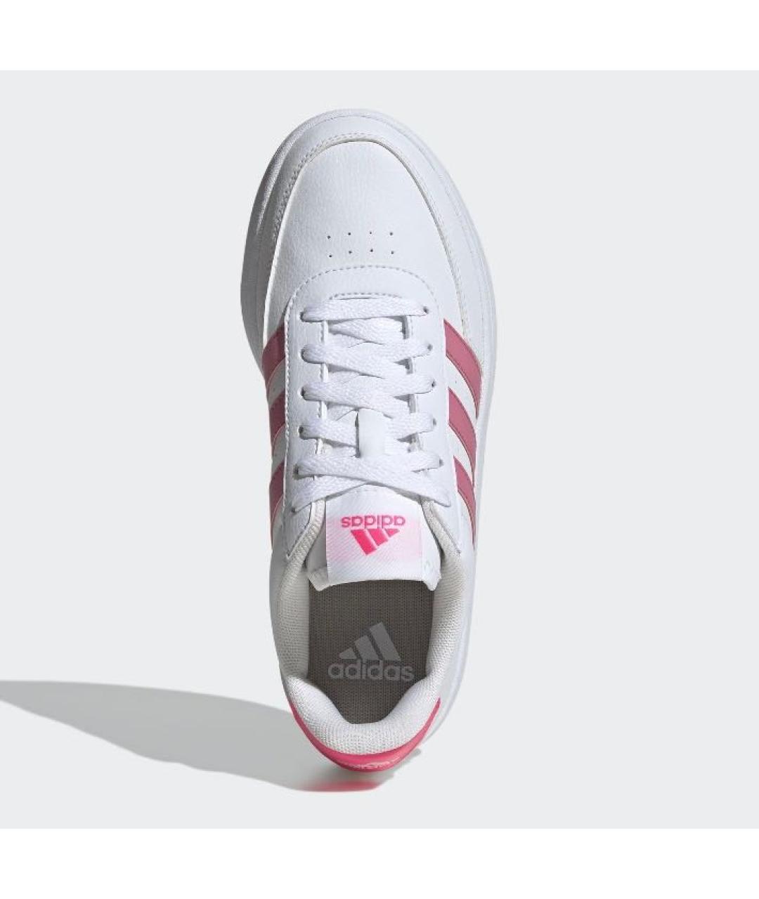 ADIDAS Белые кожаные кроссовки, фото 2