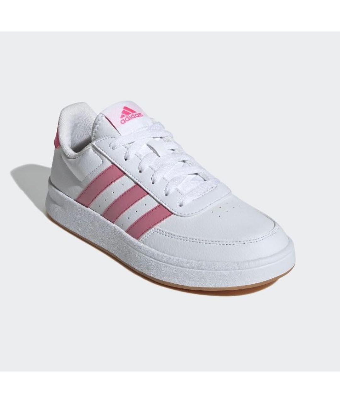 ADIDAS Белые кожаные кроссовки, фото 5