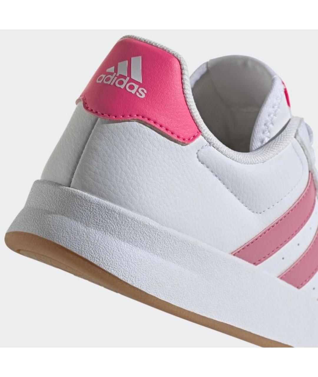 ADIDAS Белые кожаные кроссовки, фото 8