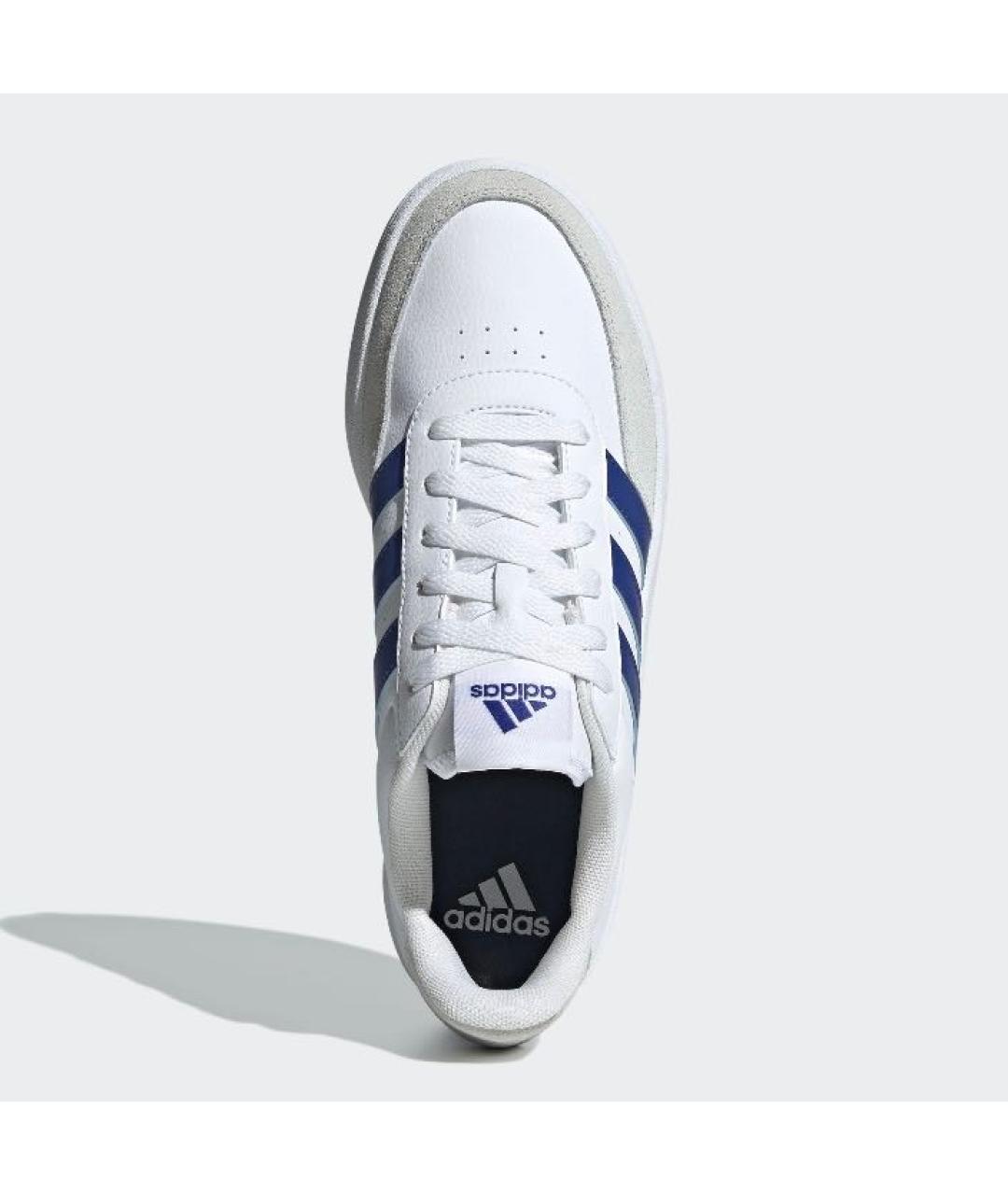 ADIDAS Белые кожаные кроссовки, фото 2