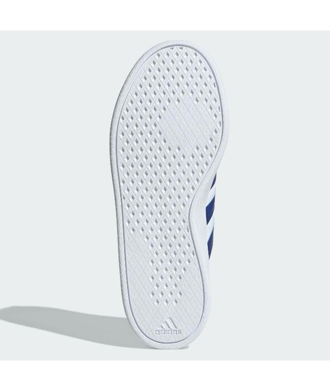 ADIDAS Белые кожаные кроссовки, фото 4
