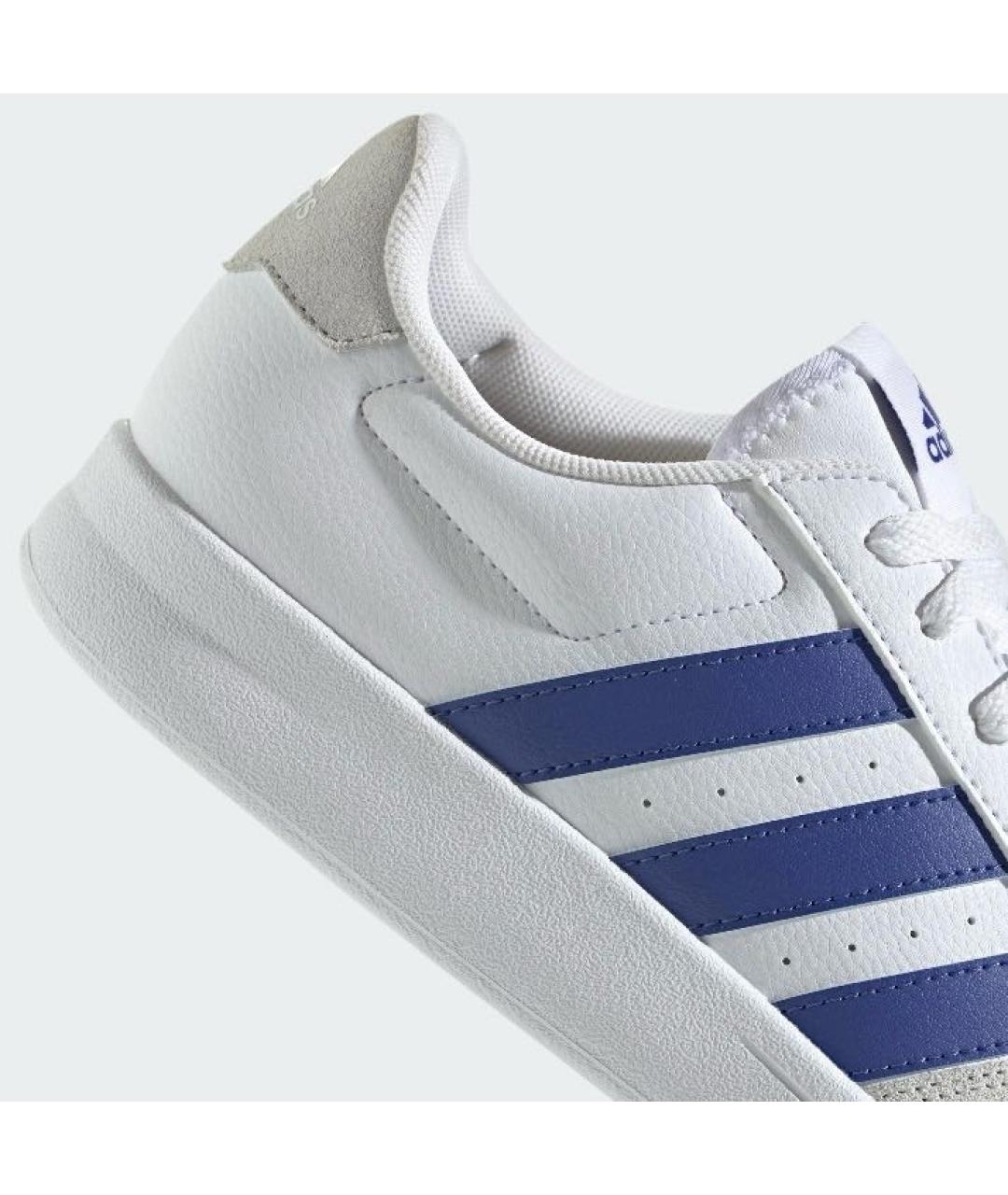 ADIDAS Белые кожаные кроссовки, фото 8
