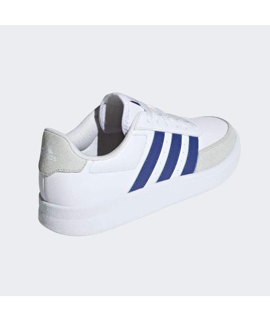 ADIDAS Белые кожаные кроссовки, фото 6