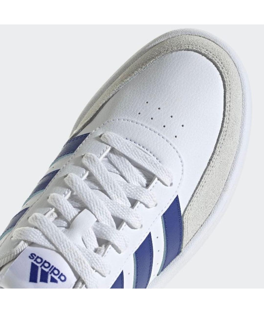 ADIDAS Белые кожаные кроссовки, фото 7