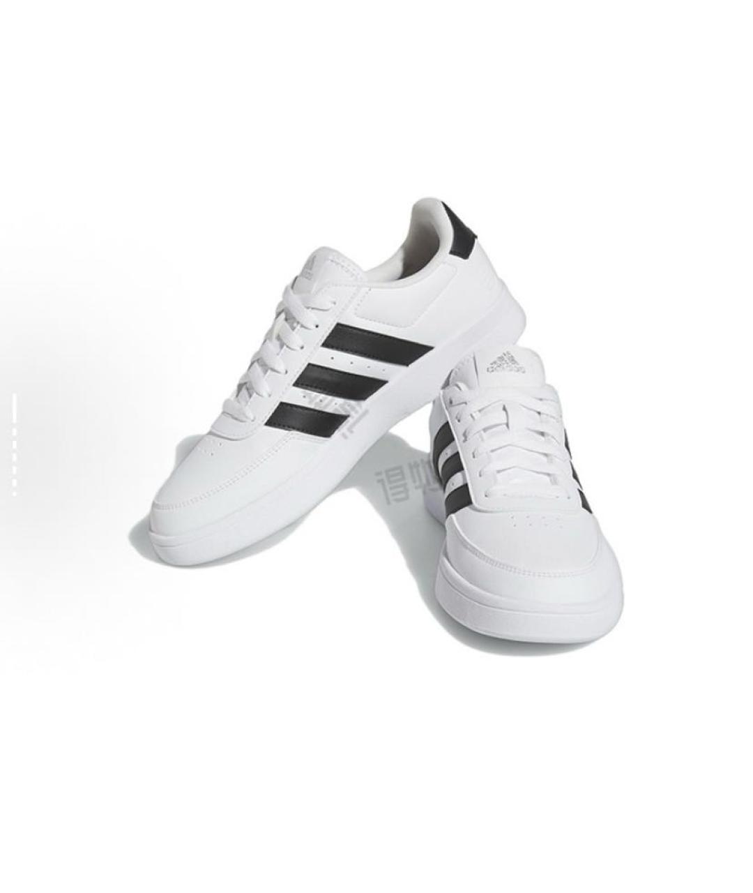 ADIDAS Белые кожаные кроссовки, фото 3