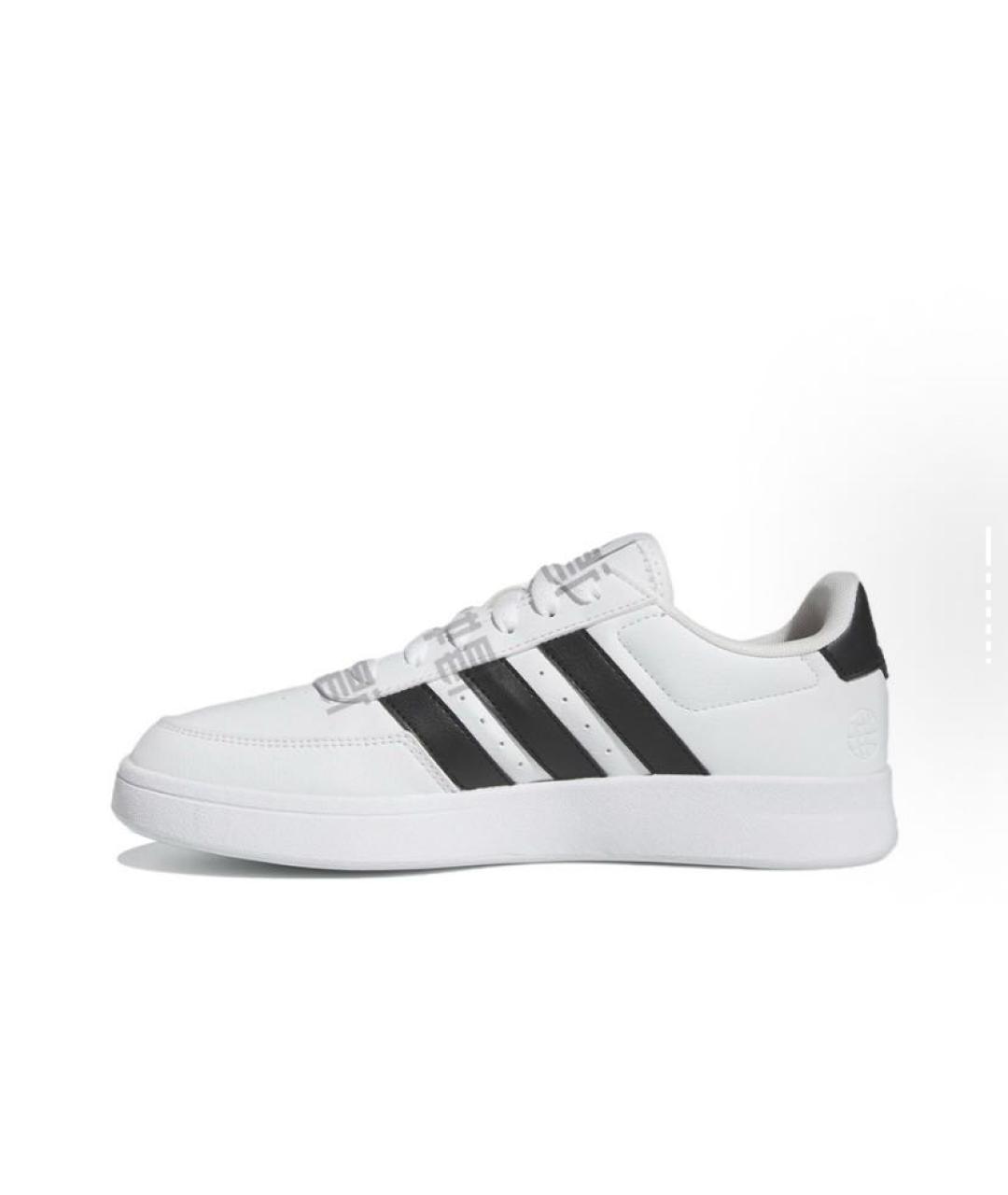 ADIDAS Белые кожаные кроссовки, фото 2