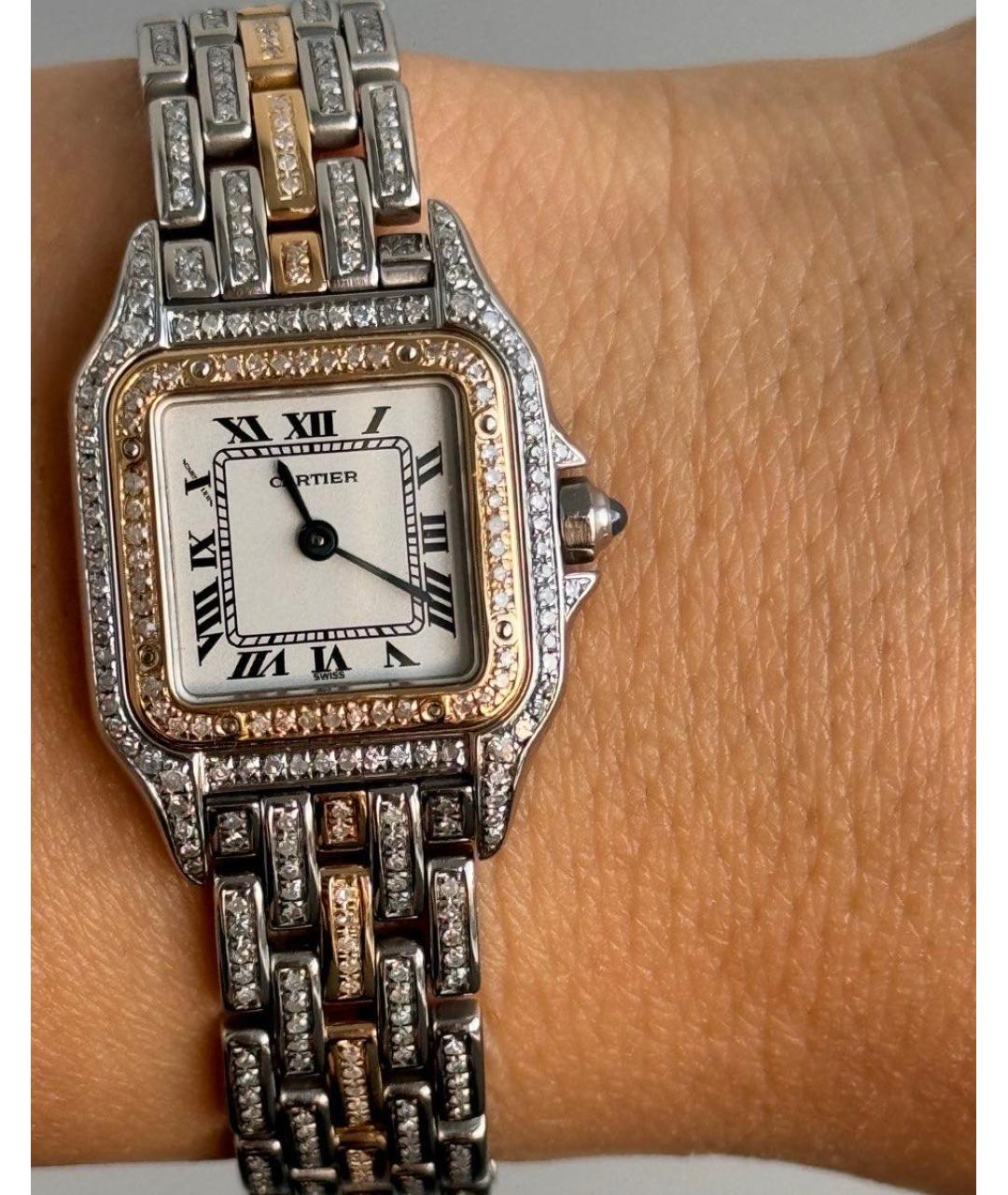 CARTIER Серебряные часы, фото 8