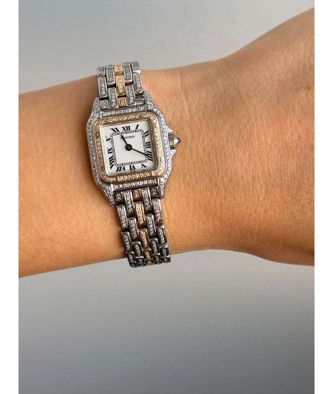 CARTIER Серебряные часы, фото 2