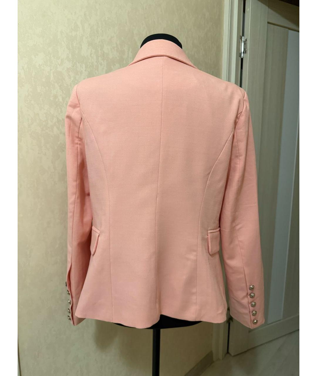 BALMAIN Коралловый жакет/пиджак, фото 2