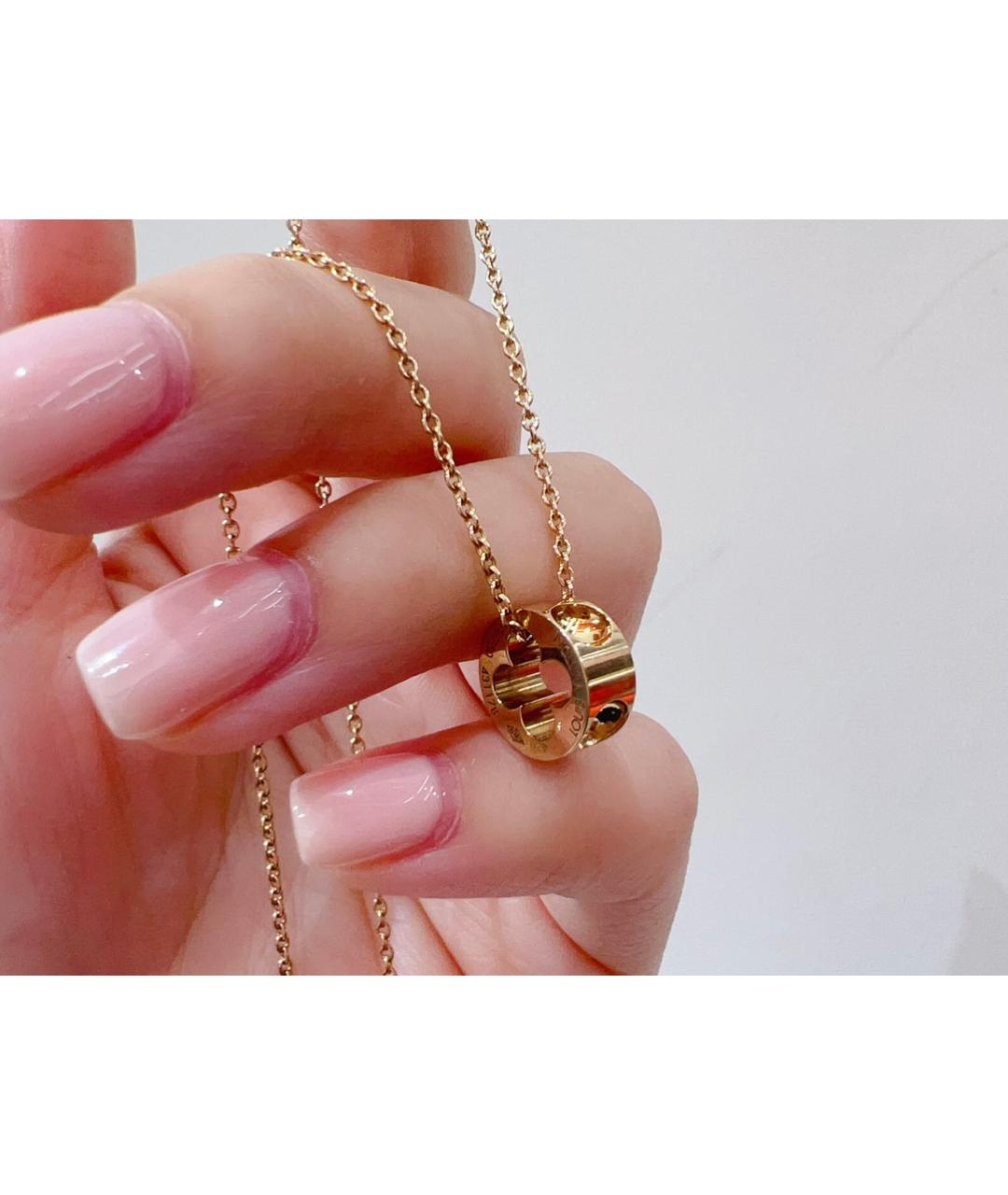 LOUIS VUITTON Золотое колье из желтого золота, фото 5