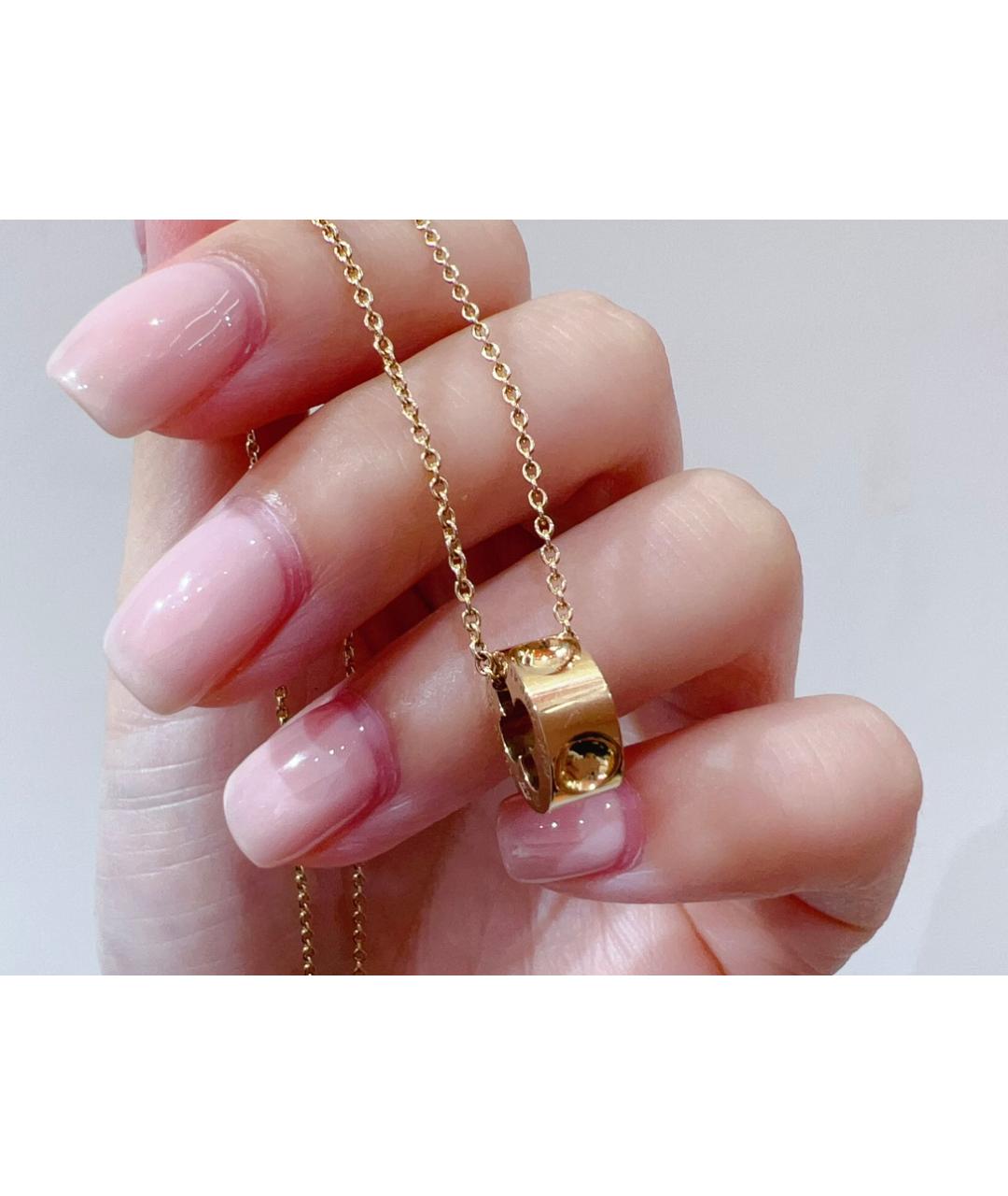 LOUIS VUITTON Золотое колье из желтого золота, фото 4