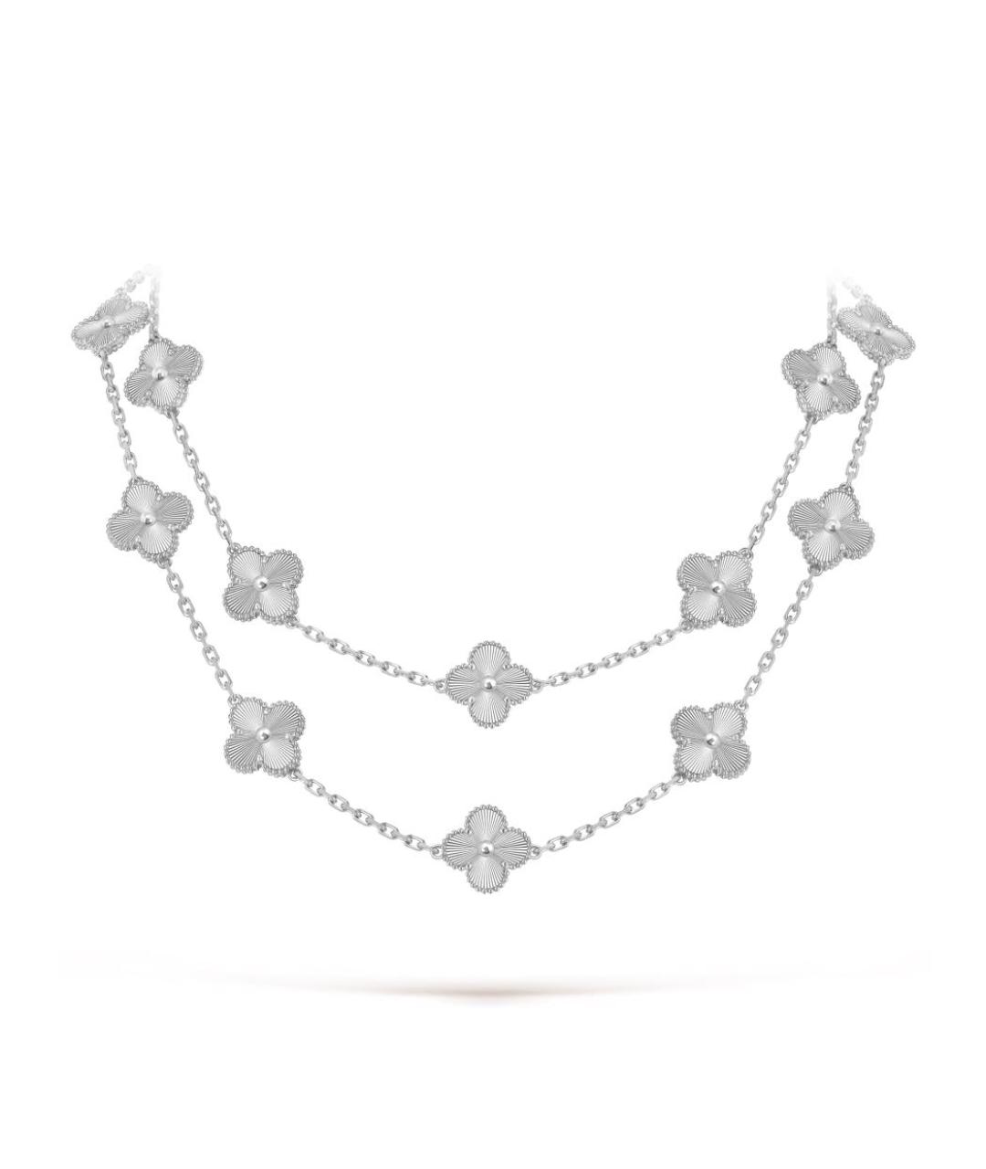 VAN CLEEF & ARPELS Серебряная подвеска из белого золота, фото 2