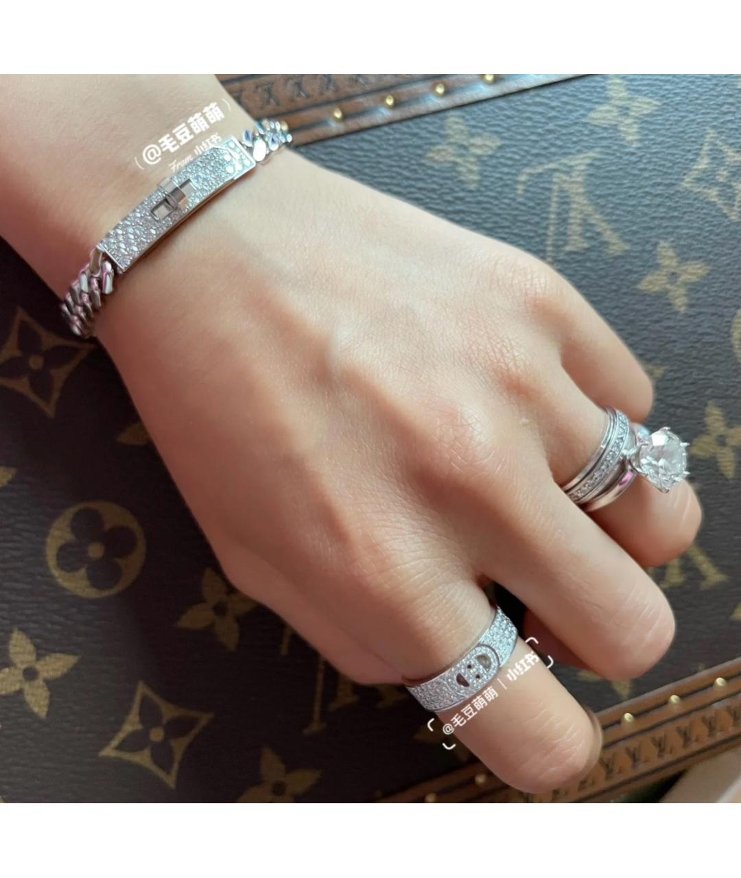 HERMES Золотое кольцо из розового золота, фото 8