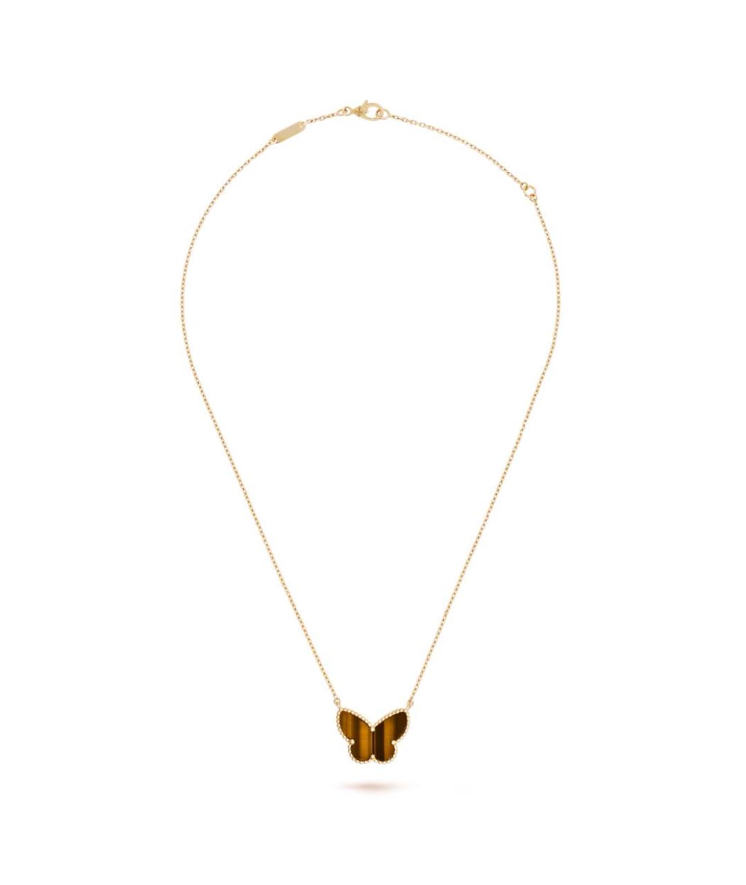 VAN CLEEF & ARPELS Коричневая цепочка из желтого золота, фото 2