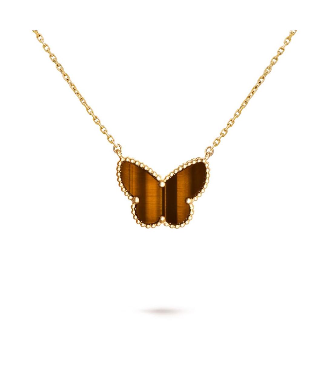 VAN CLEEF & ARPELS Коричневая цепочка из желтого золота, фото 4