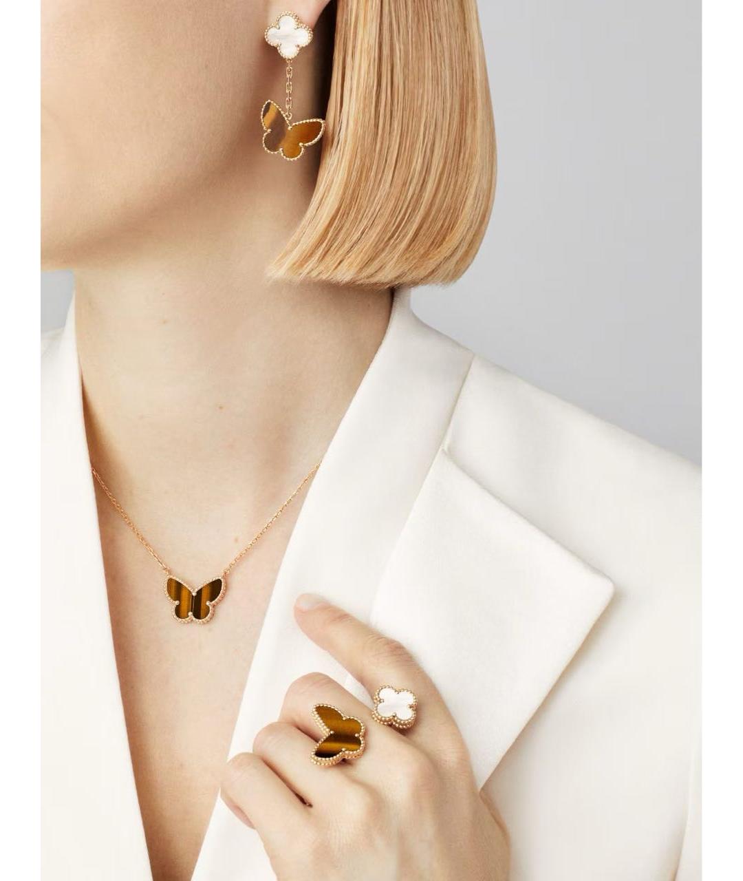 VAN CLEEF & ARPELS Коричневая цепочка из желтого золота, фото 3