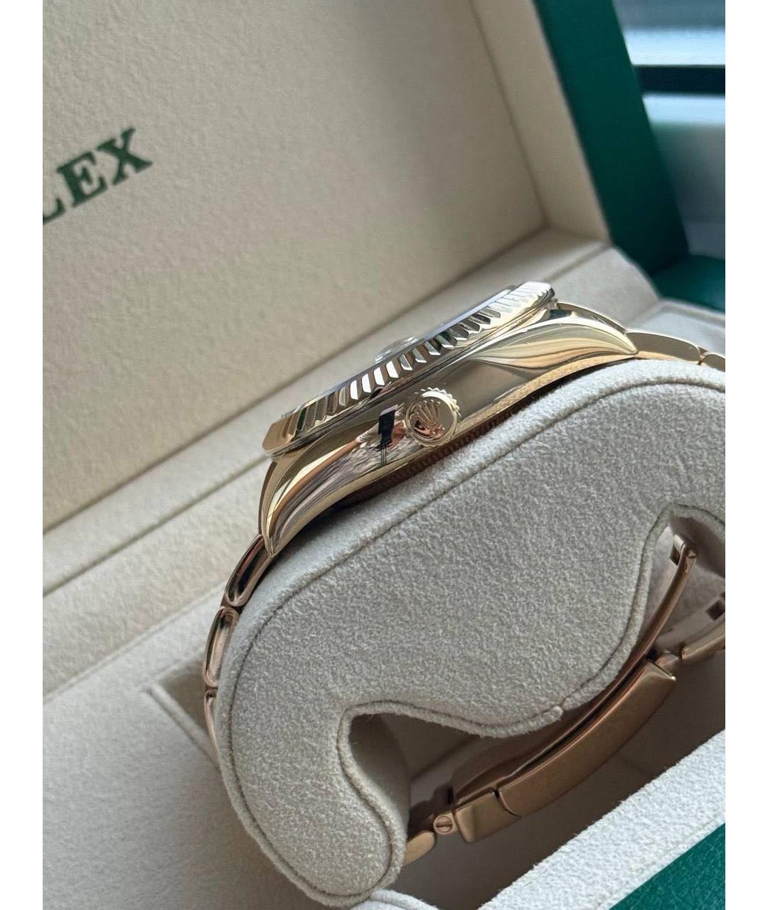 ROLEX Золотые часы, фото 6