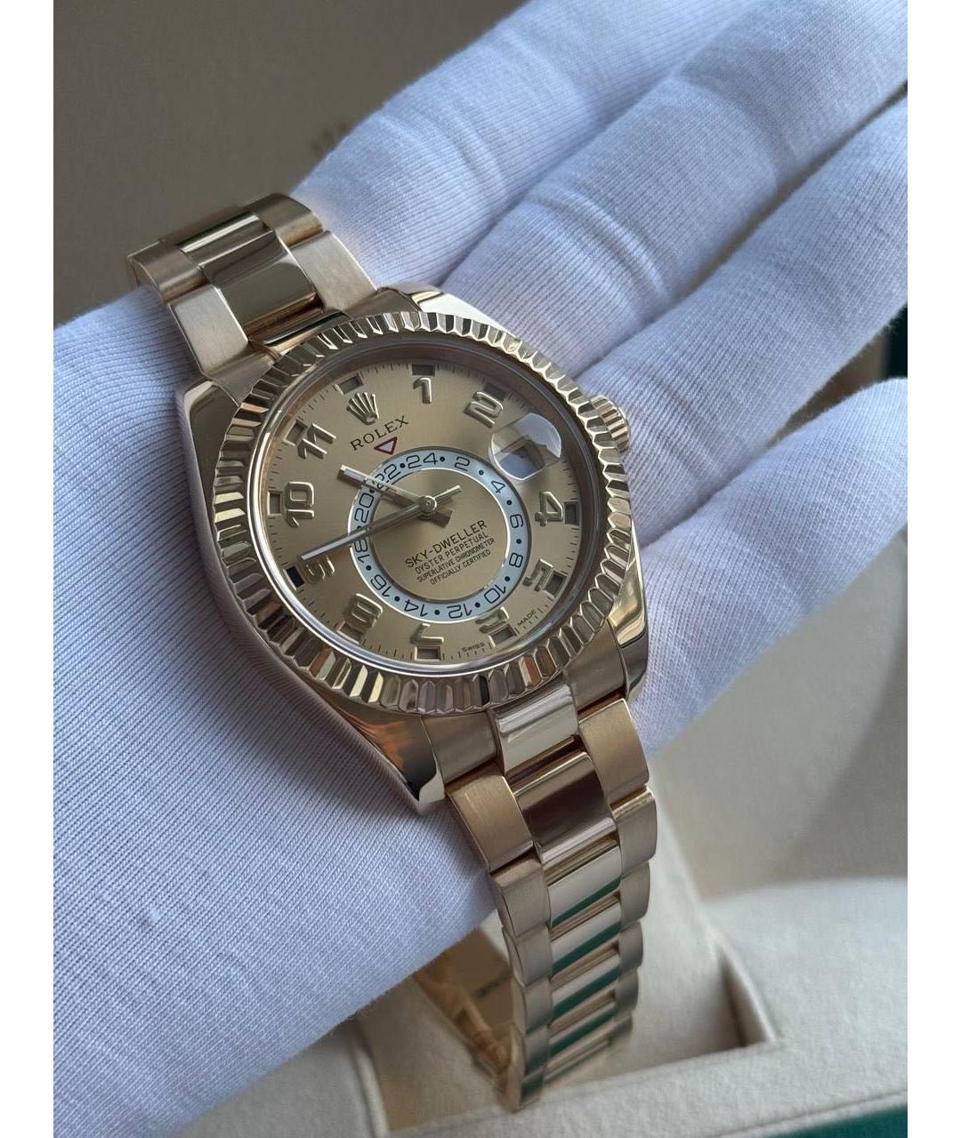 ROLEX Золотые часы, фото 2