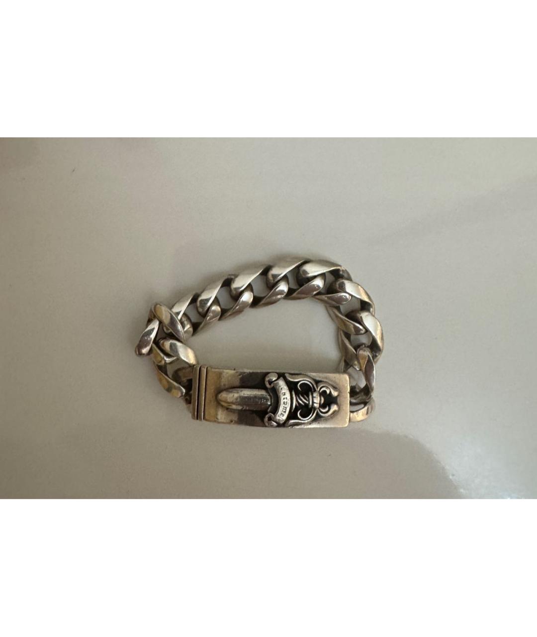 CHROME HEARTS Серебрянный серебряный браслет, фото 5