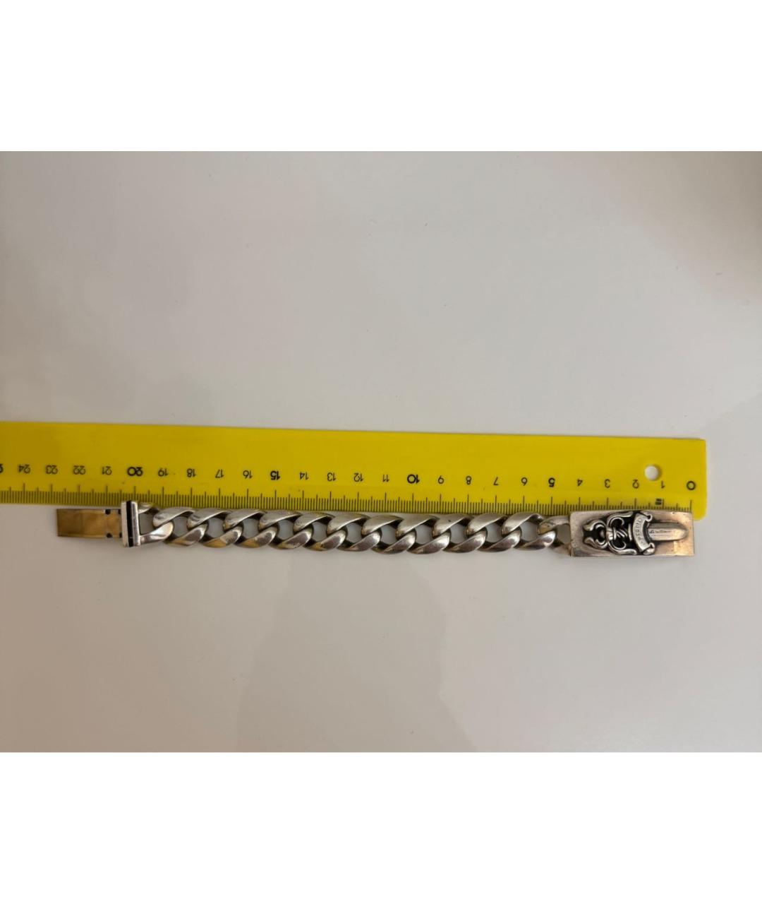 CHROME HEARTS Серебрянный серебряный браслет, фото 3