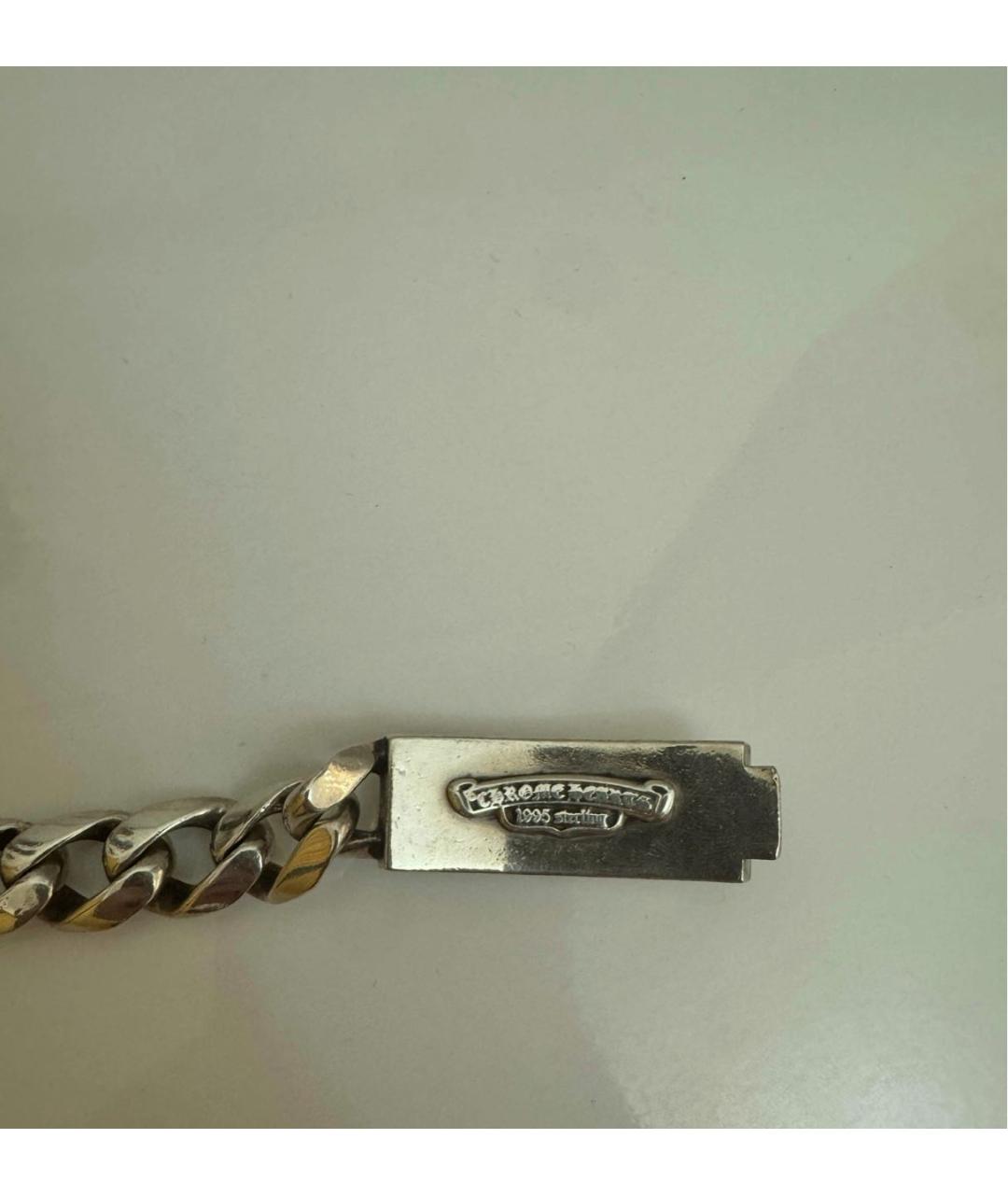 CHROME HEARTS Серебрянный серебряный браслет, фото 4
