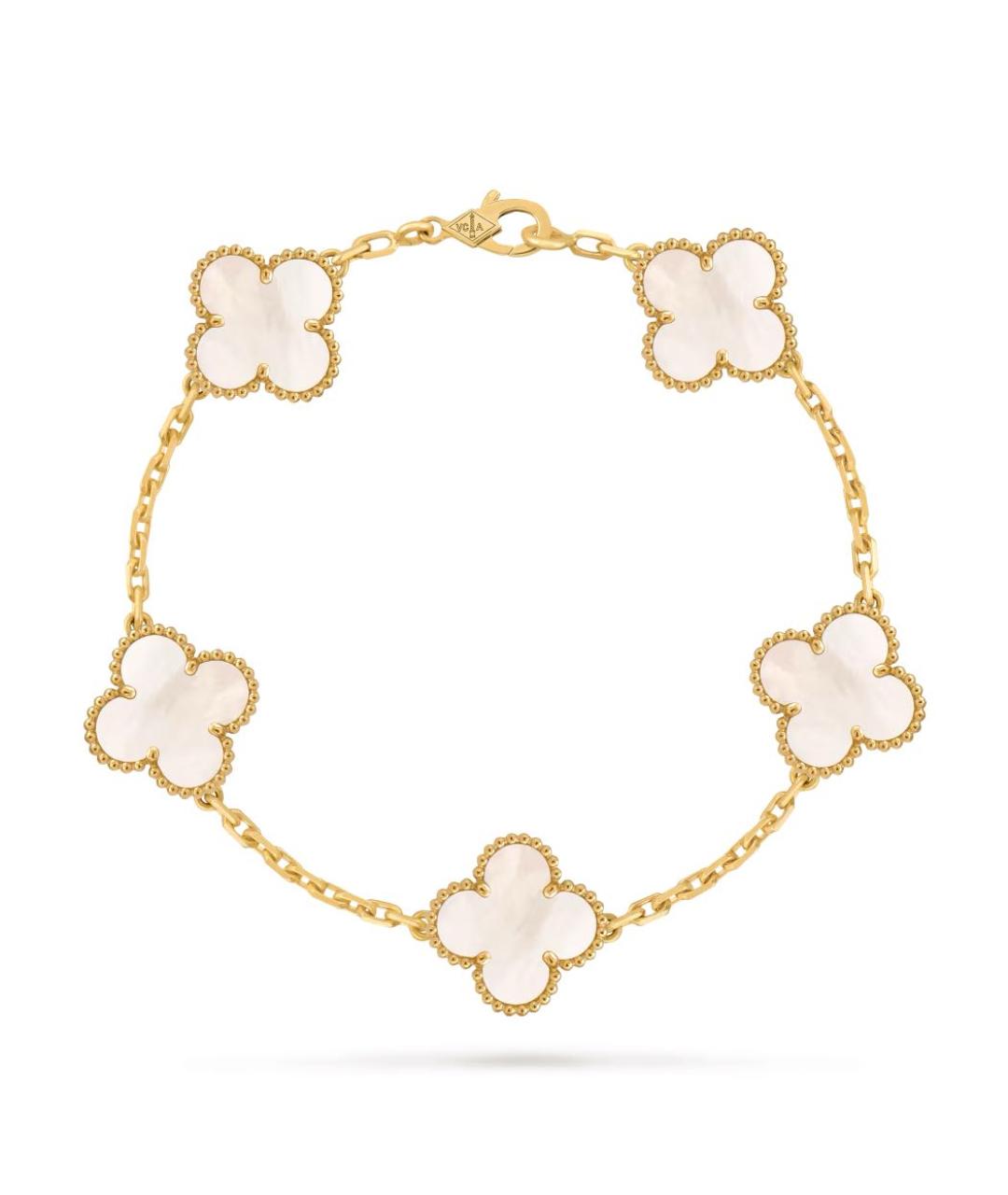 VAN CLEEF & ARPELS Желтый браслет из желтого золота, фото 5