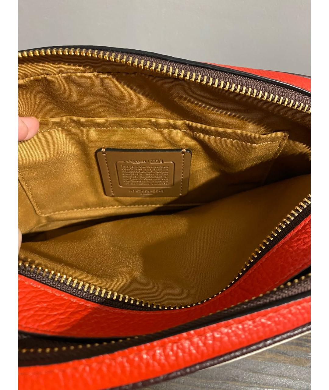 COACH Мульти кожаная сумка через плечо, фото 4