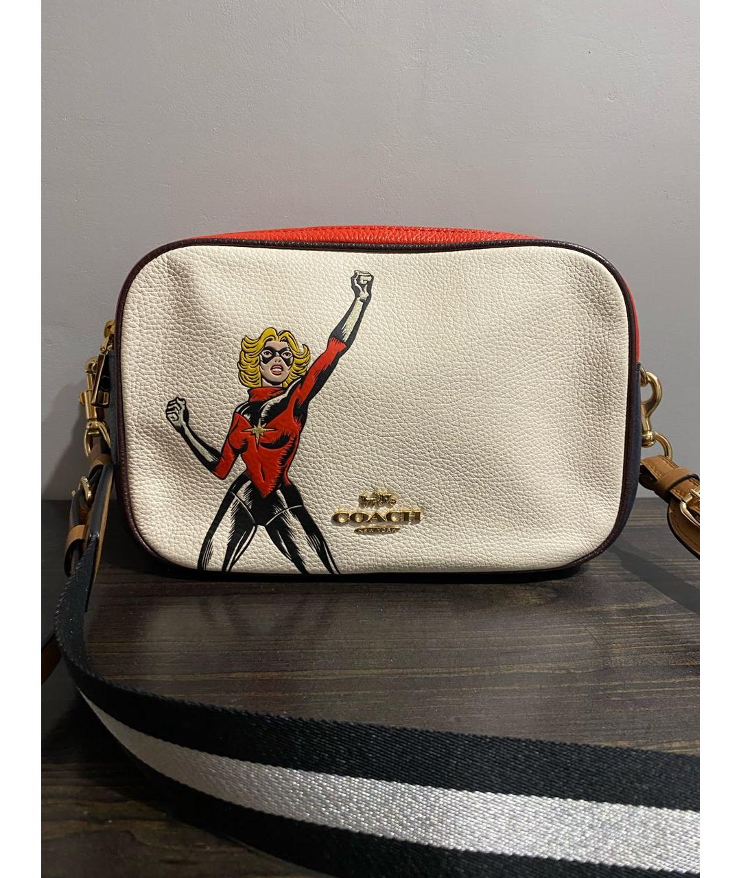 COACH Мульти кожаная сумка через плечо, фото 9