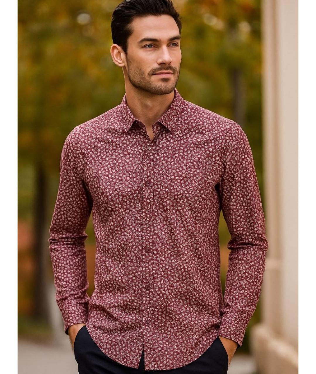 PAUL SMITH Хлопковая классическая рубашка, фото 7