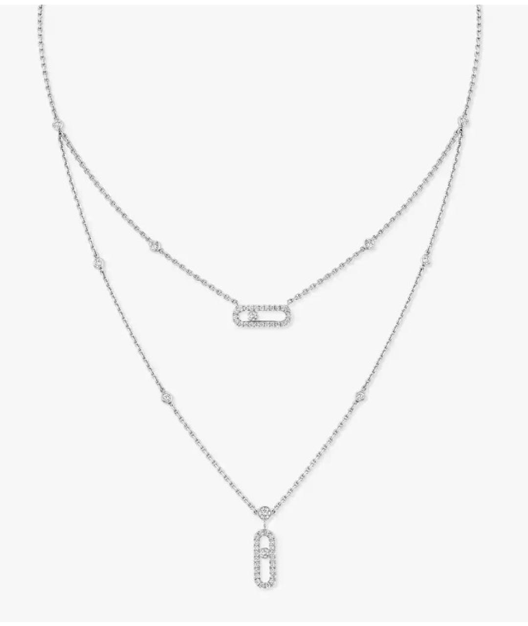 MESSIKA Серебряное колье из белого золота, фото 4