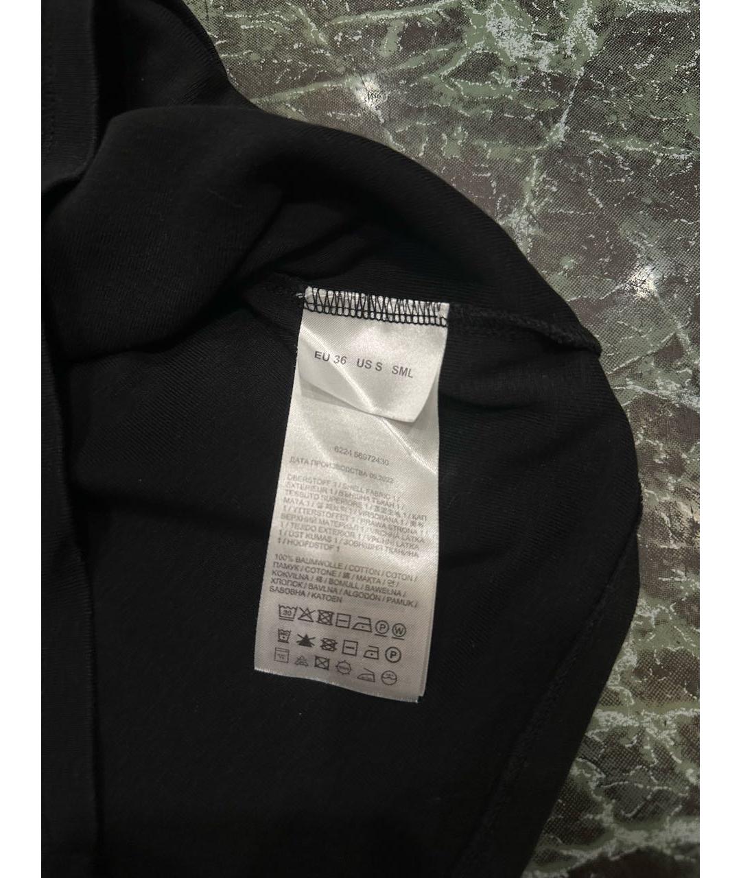 BOGNER Черная хлопковая футболка, фото 3