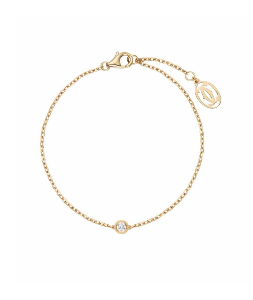 CARTIER Золотой браслет из желтого золота, фото 1