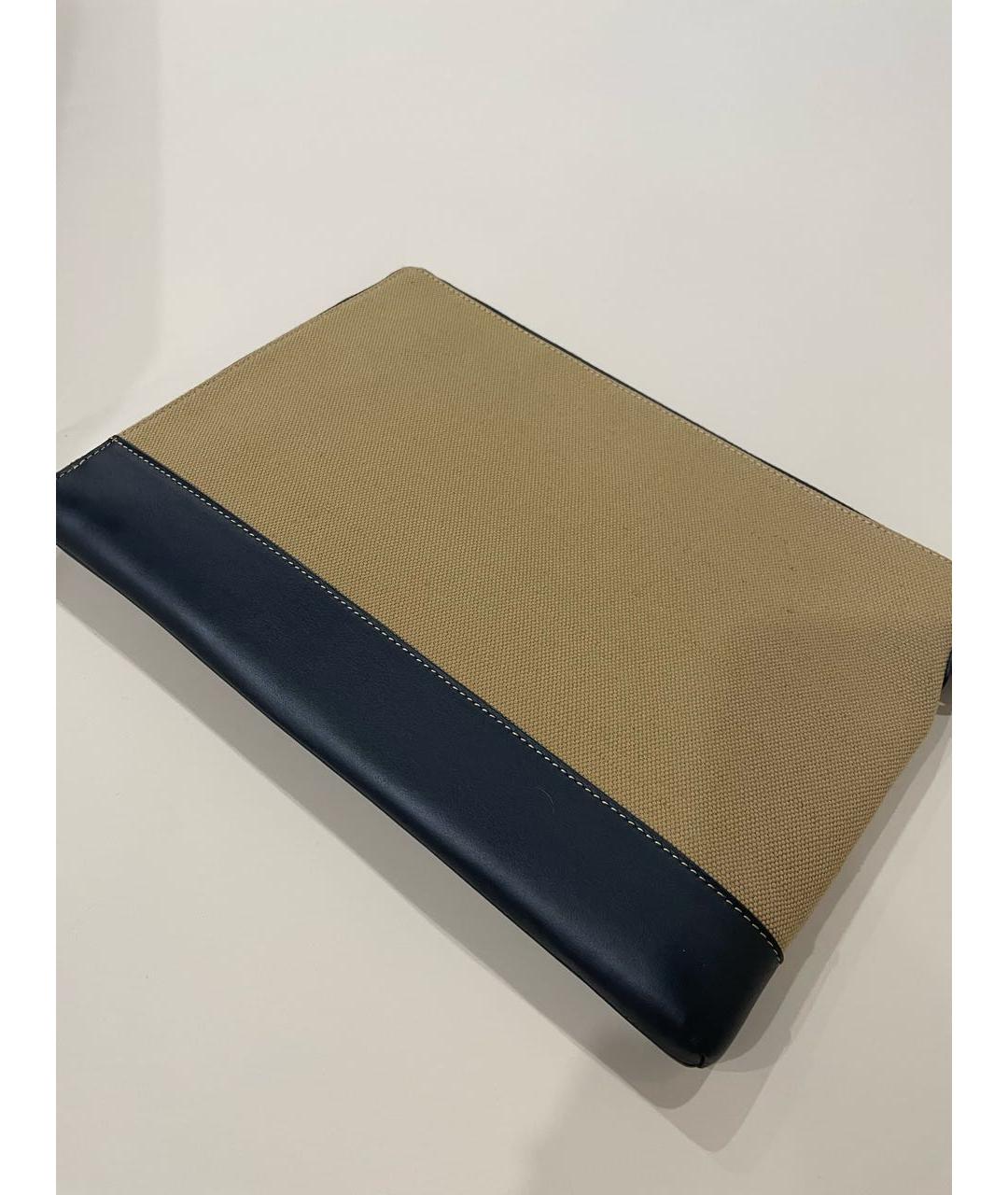 BERLUTI Бежевая кожаная папка для документов, фото 5