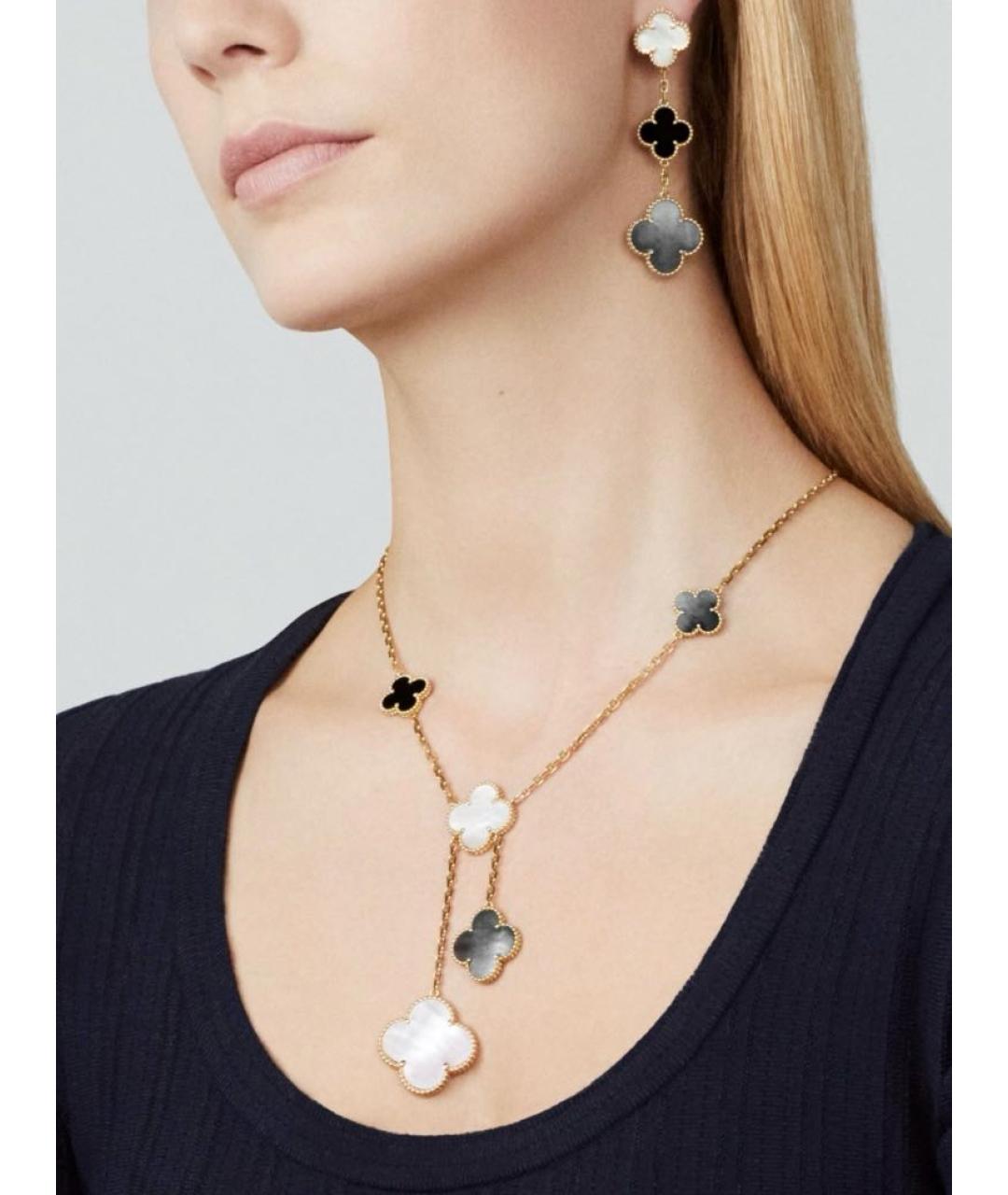 VAN CLEEF & ARPELS Золотое колье из желтого золота, фото 3