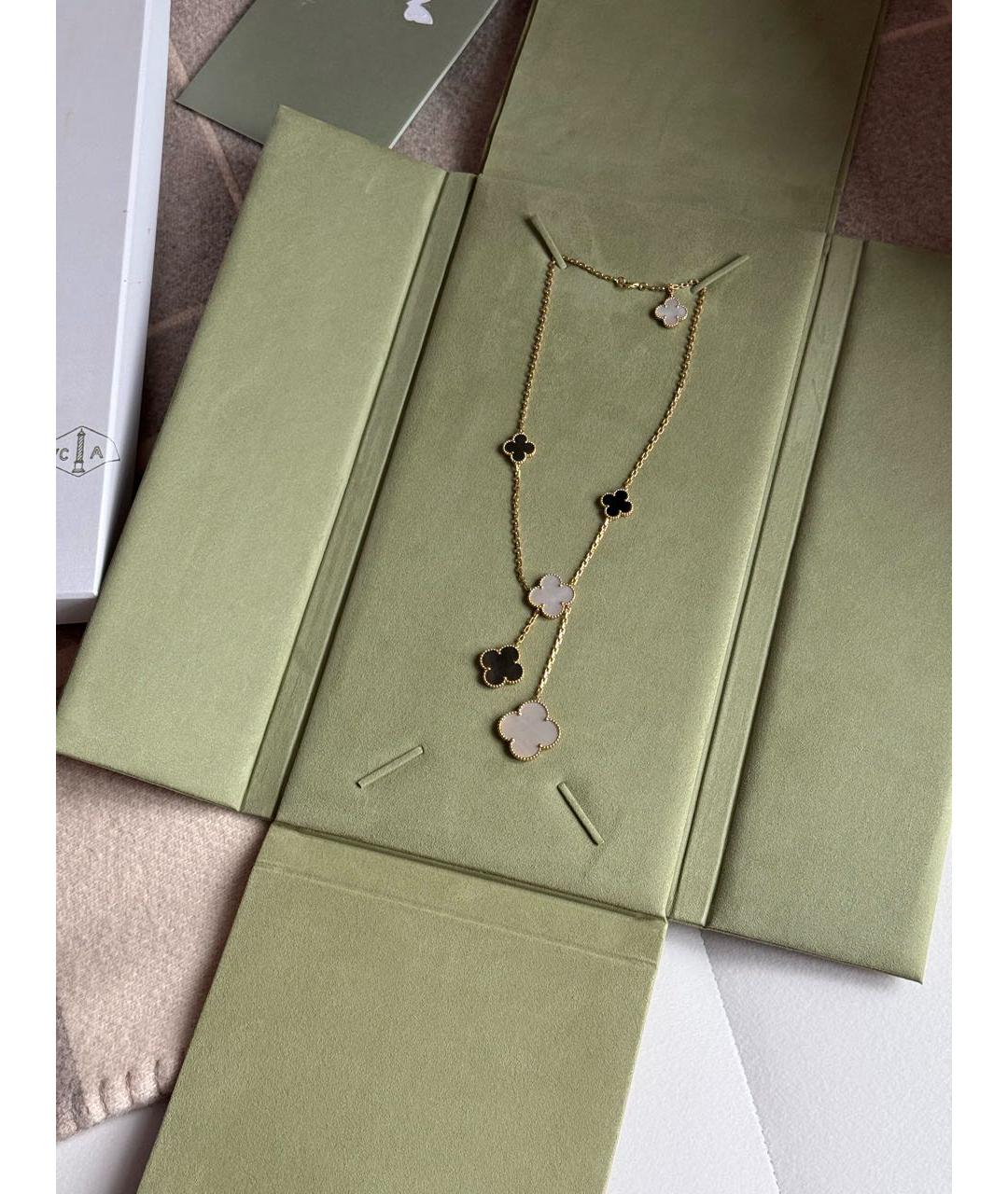 VAN CLEEF & ARPELS Золотое колье из желтого золота, фото 2