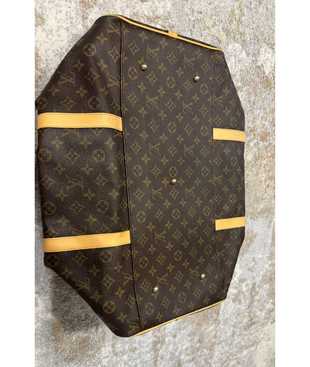 LOUIS VUITTON Коричневая дорожная/спортивная сумка, фото 3