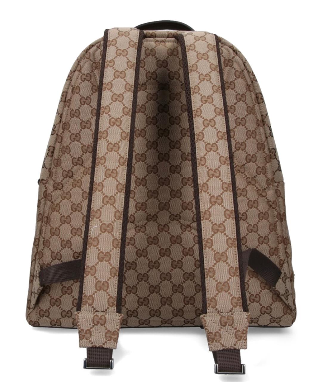 GUCCI Бежевый синтетический рюкзак, фото 2