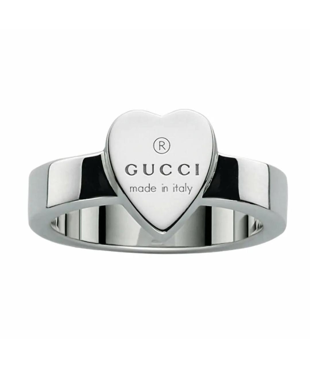 GUCCI Серебряное серебряное кольцо, фото 1