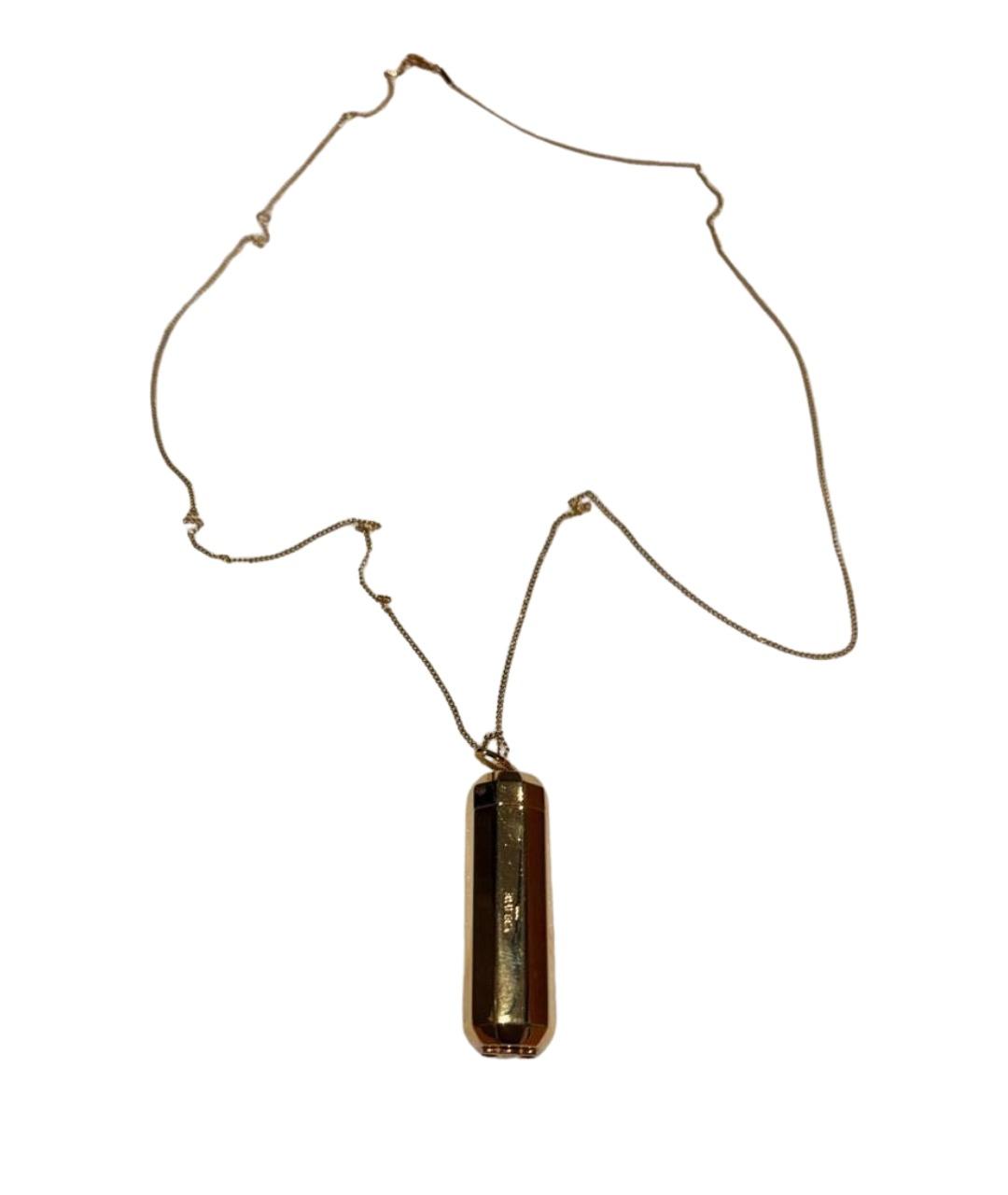 CELINE Золотая металлическая подвеска, фото 1