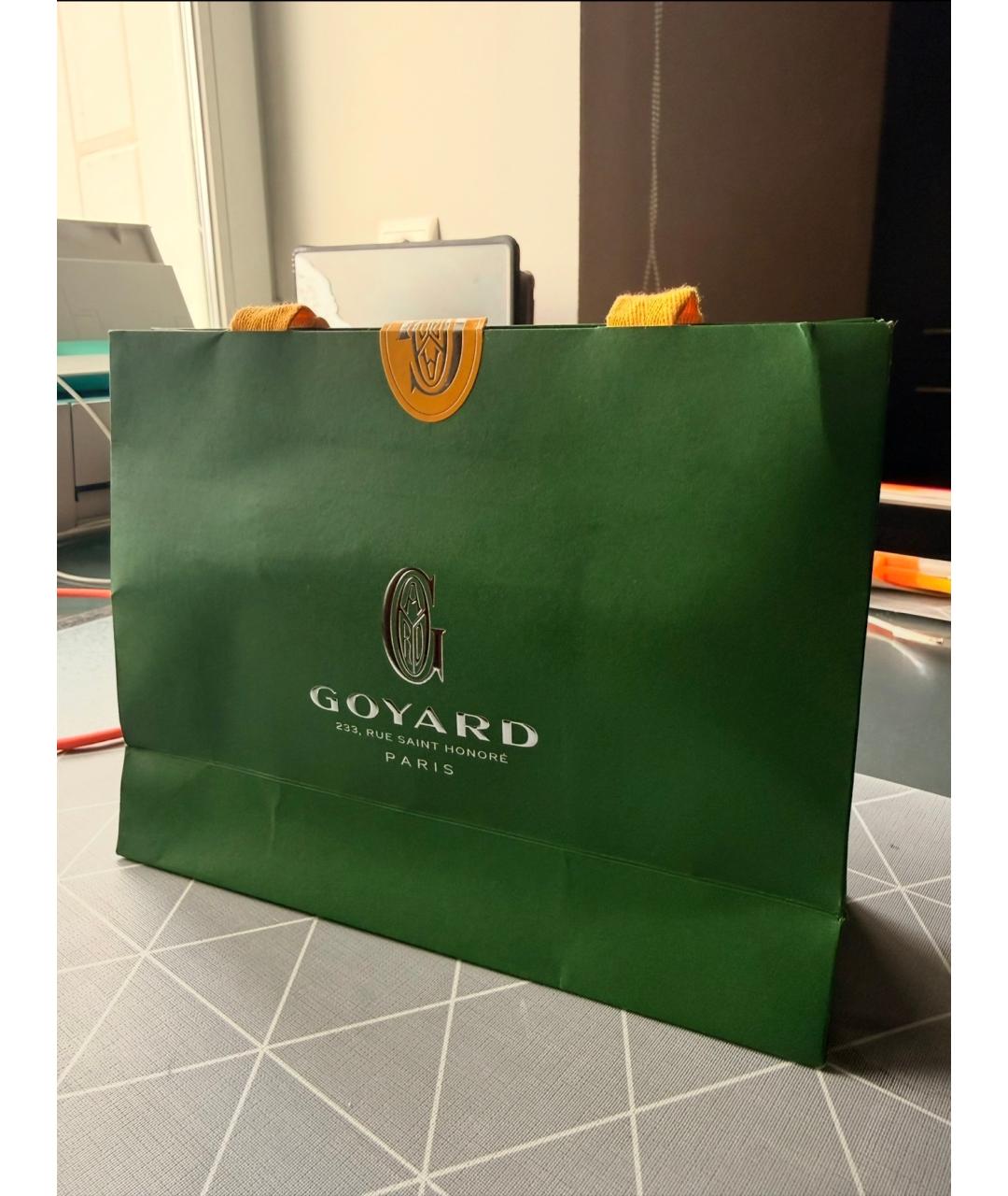 GOYARD Оранжевый брелок, фото 6