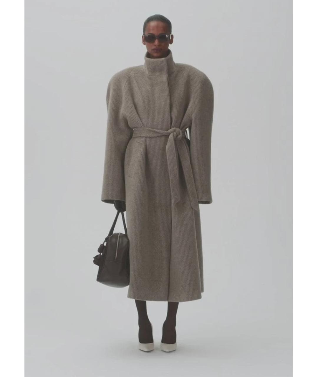 MAGDA BUTRYM Бежевое пальто, фото 3