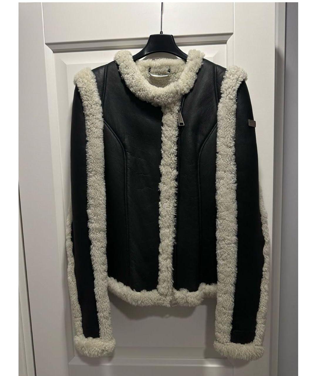 PHILIPP PLEIN Черная дубленка, фото 5