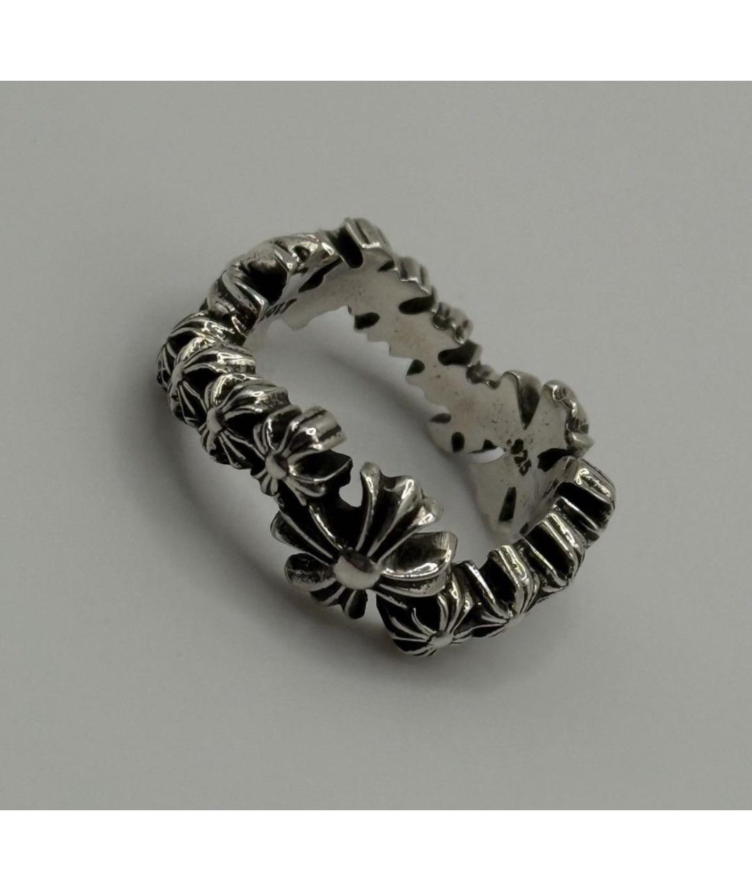 CHROME HEARTS Серебряное серебряное кольцо, фото 2