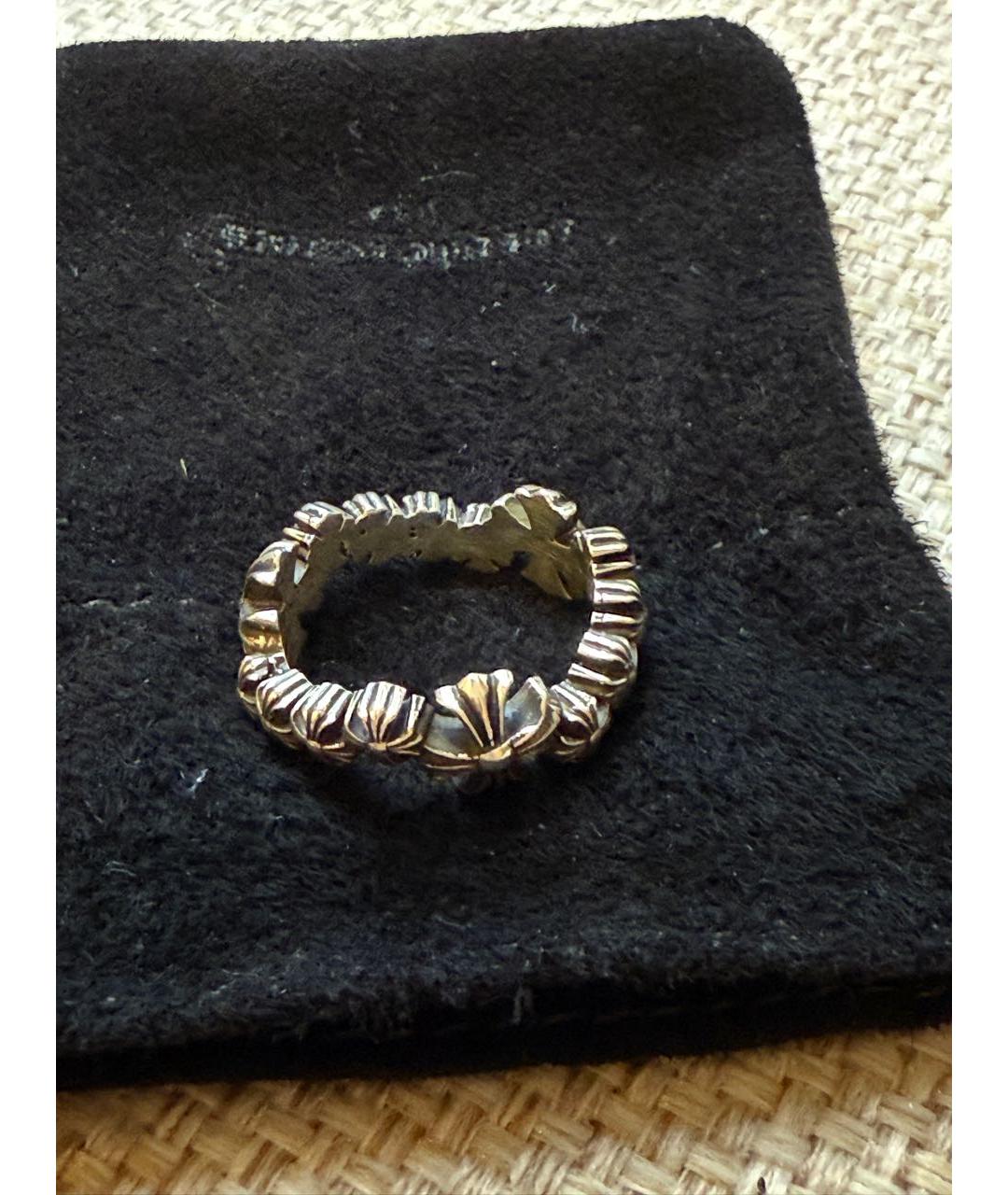 CHROME HEARTS Серебряное серебряное кольцо, фото 3