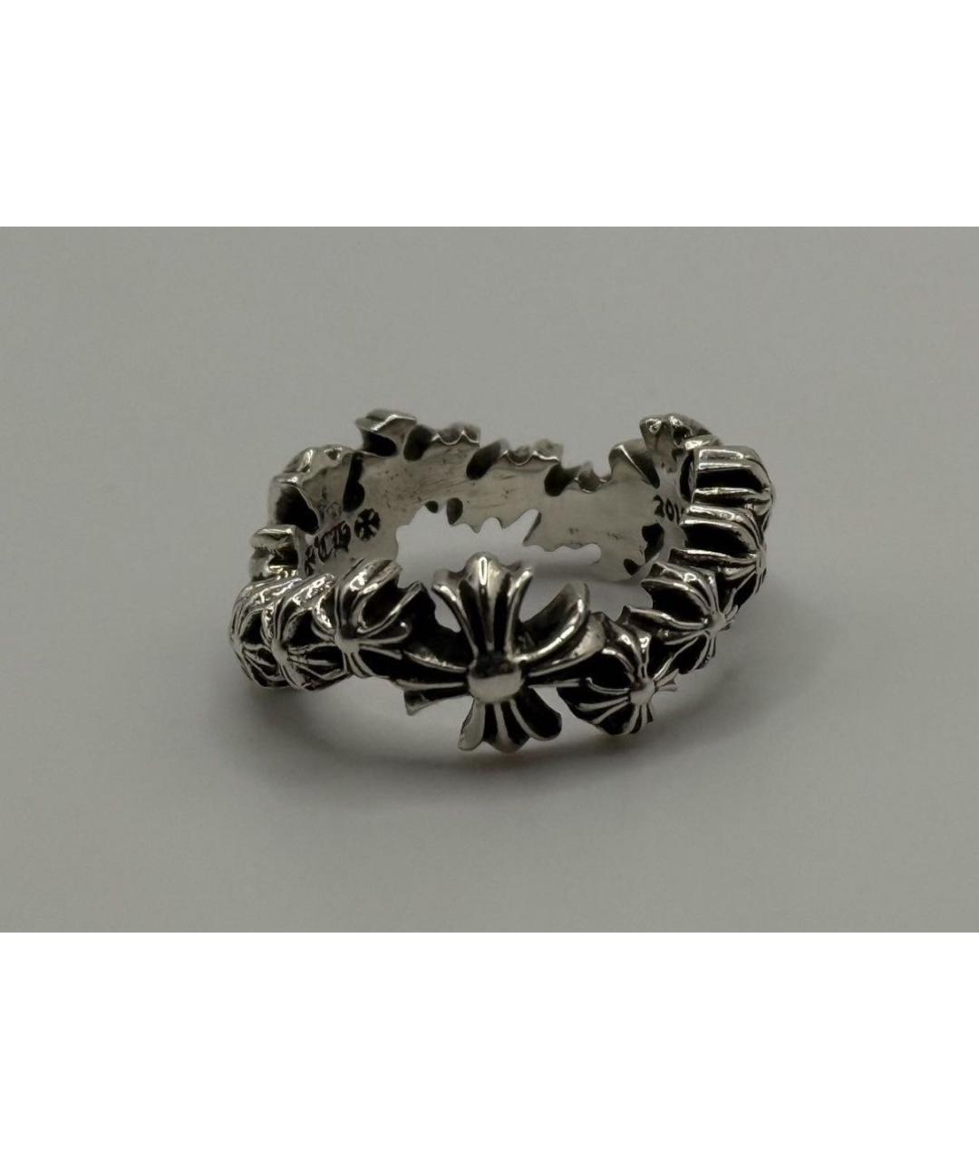 CHROME HEARTS Серебряное серебряное кольцо, фото 5