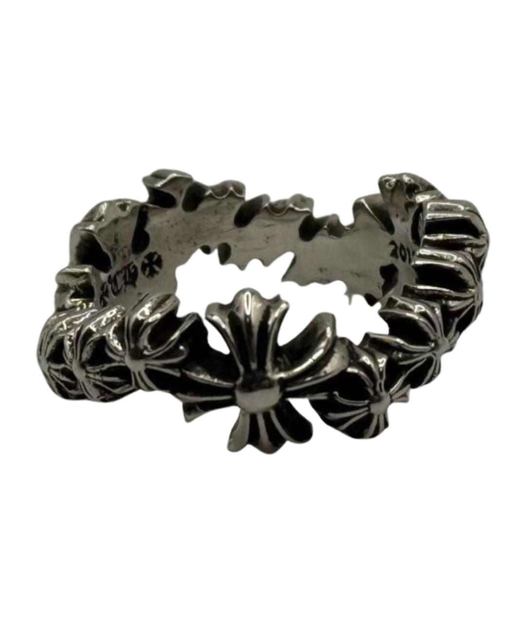 CHROME HEARTS Серебряное серебряное кольцо, фото 1