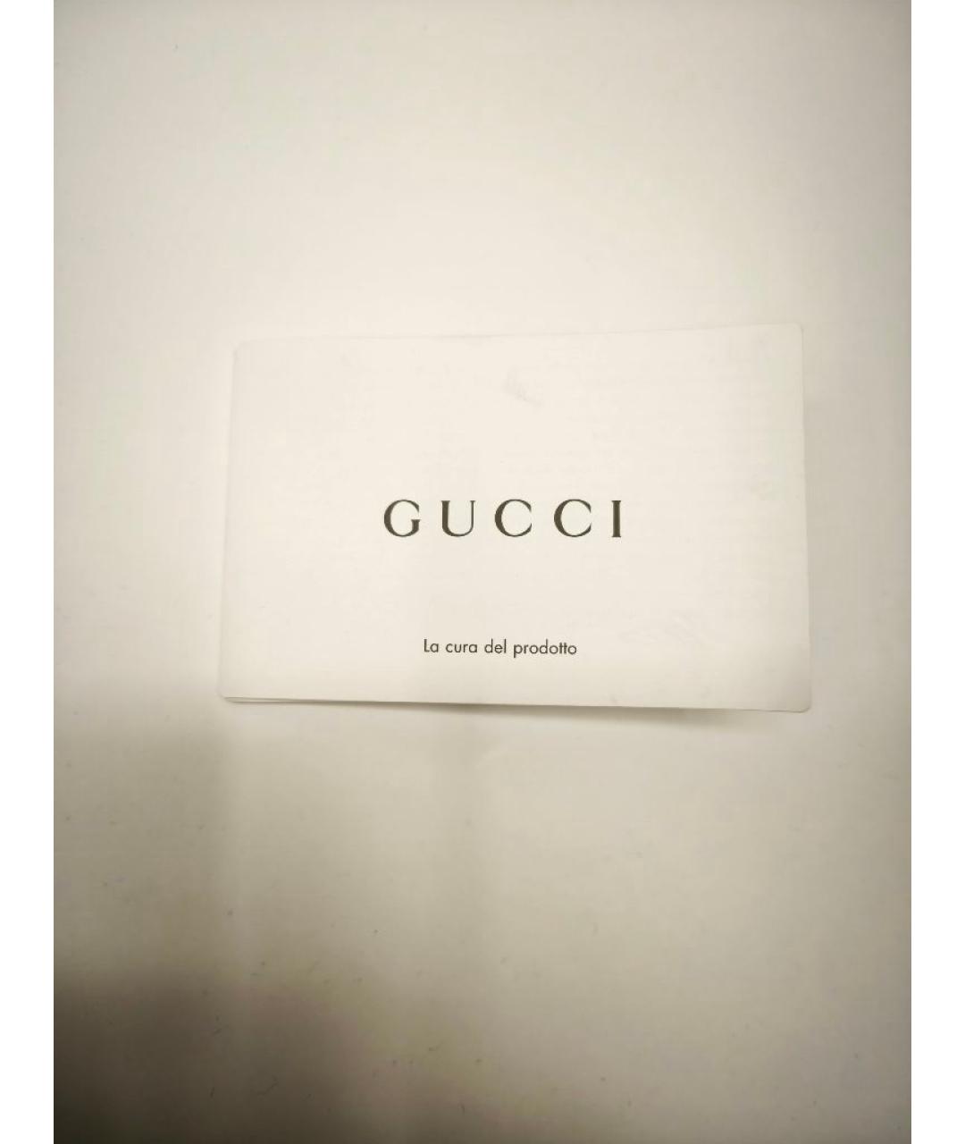 GUCCI Черный кожаный ремень, фото 3